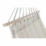 DKD Home Decor Hamaca de Algodón Beige con Flecos