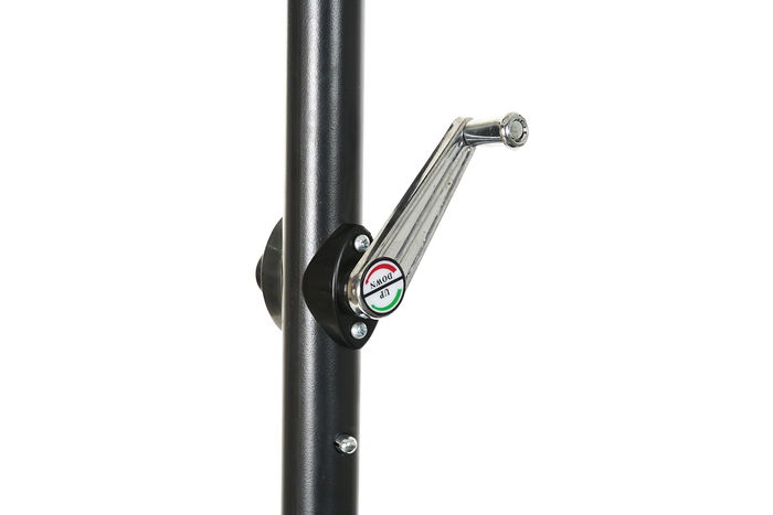 DKD Home Decor Parasol Basicos Gris Claro Gris Oscuro Acero Poliester Inclinable 300 x 300 x 250 cm DKD Home Decor Parasol Basicos Gris Claro Gris Oscuro Acero Poliester Inclinable 300 x 300 x 250 cm