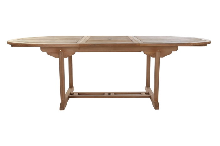 Mesa Comedor Terraza Y Jardin DKD Home Decor Marron 120 x 75 x 180 cm Set de 9