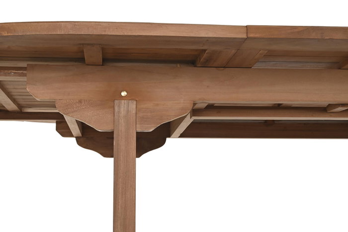 Mesa Comedor Terraza Y Jardin DKD Home Decor Marron 120 x 75 x 180 cm Set de 9