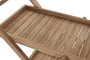 DKD Home Decor Camarera Terraza Y Jardin Marron 55 x 84 x 70 cm