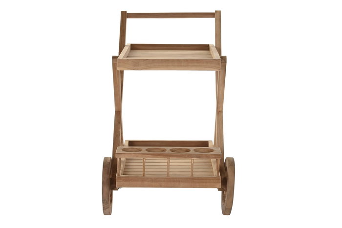 DKD Home Decor Camarera Terraza Y Jardin Marron 55 x 84 x 70 cm