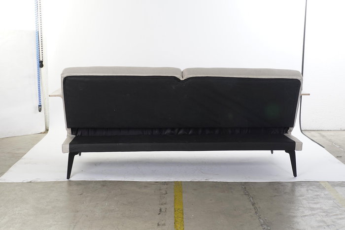 DKD Home Decor Sofá Cama Urban Beige Marrón 203 x 87 x 81 cm