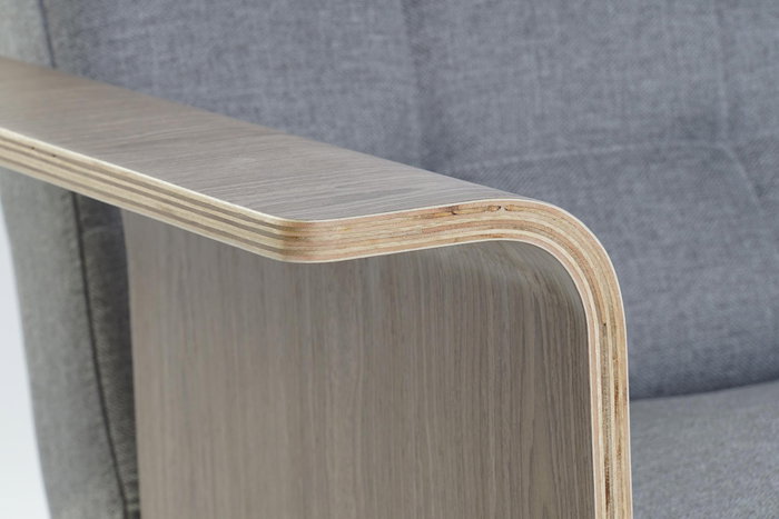 DKD Home Decor Sofá Cama Urban Gris Marrón 203 x 87 x 81 cm