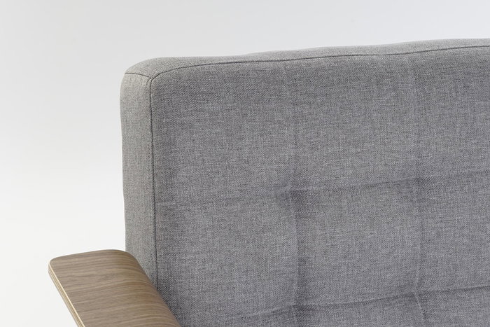 DKD Home Decor Sofá Cama Urban Gris Marrón 203 x 87 x 81 cm