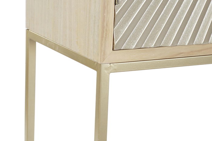 Armario Moderno DKD Home Decor Natural Dorado 40 x 170 x 90 cm