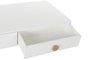 DKD Home Decor Mesa de Centro Mandala Blanco y Dorado