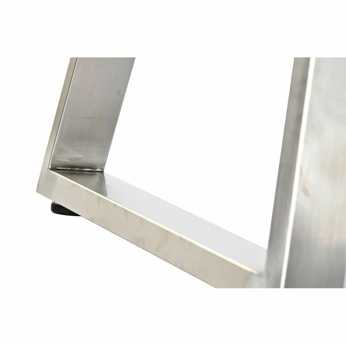 DKD Home Decor Mesa de Centro MDF y Acero Negro 120x60x44 cm