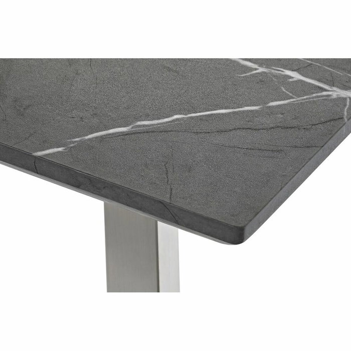 DKD Home Decor Mesa de Centro MDF y Acero Negro 120x60x44 cm