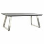 DKD Home Decor Mesa de Centro MDF y Acero Negro 120x60x44 cm