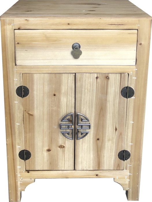 DKD Home Decor Espejo Oriental Natural Rojo 2 x 90 x 70 cm Abeto MDF Colección Masako