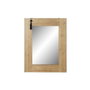 DKD Home Decor Espejo Masako Oriental Natural y Rojo