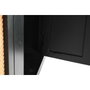 DKD Home Decor Buffet de Mango y Ratán Negro y Natural 160x40x90