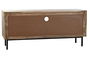 DKD Home Decor Mueble TV Negro Marron 40 x 55 x 125 cm