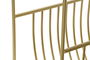 DKD Home Decor Revistero Dorado Metal y Espejo 35 x 76 x 83 cm
