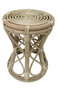 DKD Home Decor Mesita Auxiliar de Ratán Natural