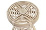 DKD Home Decor Mesita Auxiliar de Ratán Natural