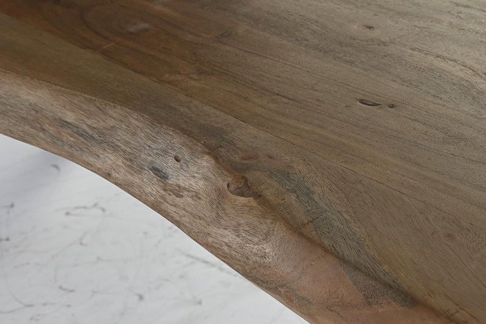 DKD Home Decor Mesa Comedor Acacia Natural 200 x 77 x 90 cm