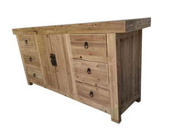 DKD Home Decor Buffet Oriental Natural 85 x 180 x 45 cm