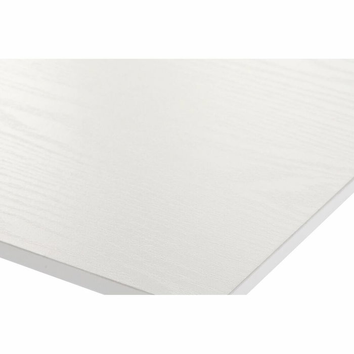 DKD Home Decor Mesa de Centro de Metal y MDF Blanco