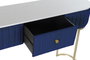 Consola Glam DKD Home Decor Azul Blanco 35 x 80 x 120 cm
