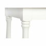 DKD Home Decor Mesa de Comedor Menorca de Madera Blanca 180x90x80 cm