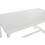 DKD Home Decor Mesa de Comedor Menorca de Madera Blanca 180x90x80 cm