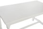 DKD Home Decor Mesa de Comedor Menorca de Madera Blanca 180x90x80 cm