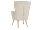 DKD Home Decor Butaca Beige Natural 70 x 95 x 67 cm