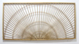 DKD Home Decor Cabecero de Ratán para Cama de 135-150 cm