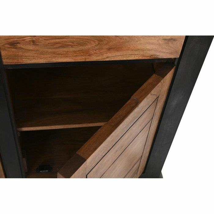 DKD Home Decor Buffet Aparador Negro Madera Acacia