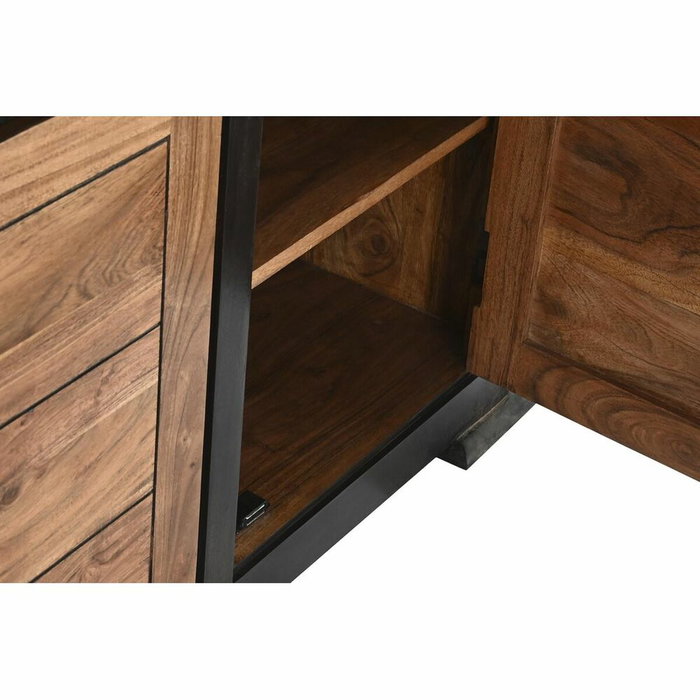 DKD Home Decor Buffet Aparador Negro Madera Acacia