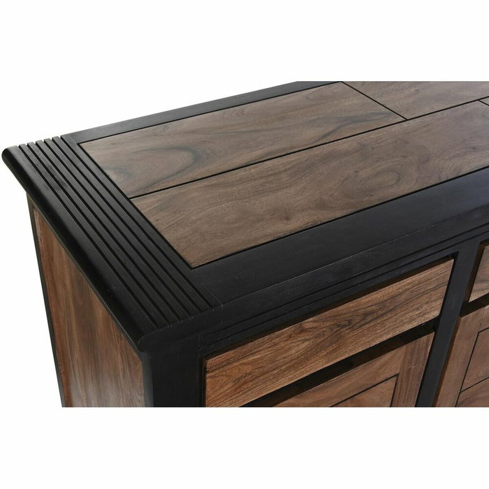 DKD Home Decor Buffet Aparador Negro Madera Acacia