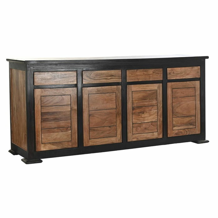 DKD Home Decor Buffet Aparador Negro Madera Acacia