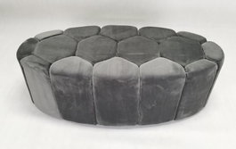 DKD Home Decor Descalzadora Poliéster MDF Gris