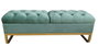 DKD Home Decor Descalzadora Poliéster y MDF Verde