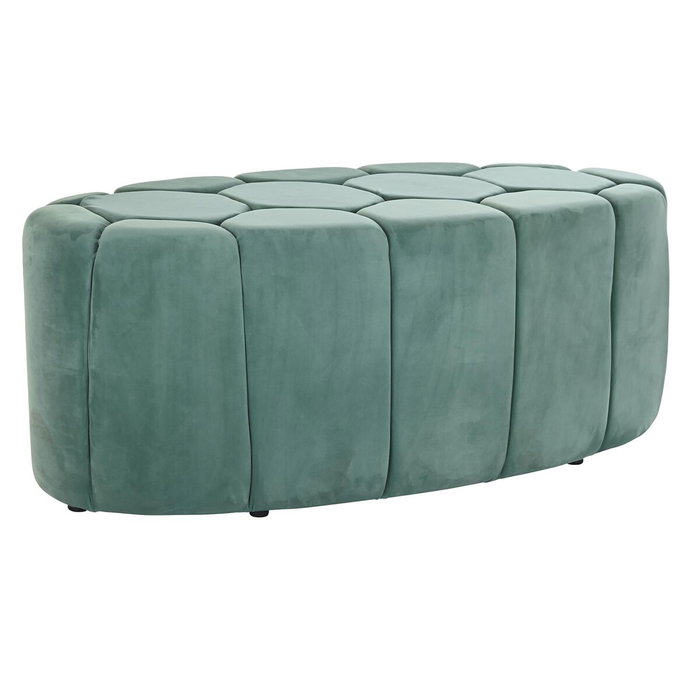 DKD Home Decor Descalzadora Poliéster y MDF Verde
