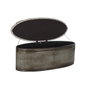 DKD Home Decor Descalzadora de Metal y Poliéster Beige