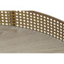 DKD Home Decor Mesa de Centro de Metal 80x80x38 cm