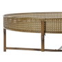 DKD Home Decor Mesa de Centro de Metal 80x80x38 cm