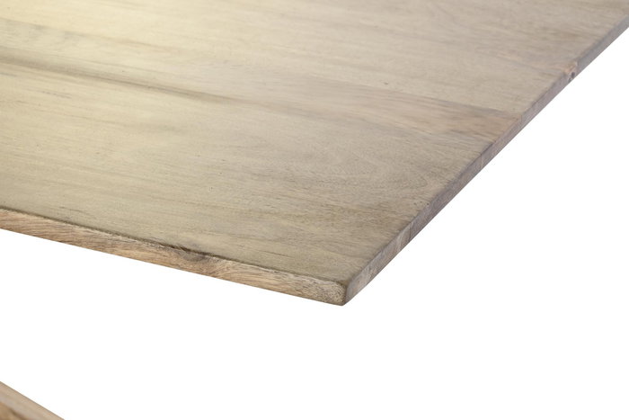 DKD Home Decor Mesa Comedor Natural Mango 180 x 76 x 90 cm