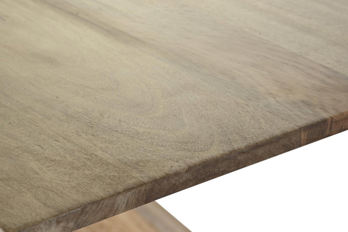 DKD Home Decor Mesa Comedor Natural Mango 180 x 76 x 90 cm