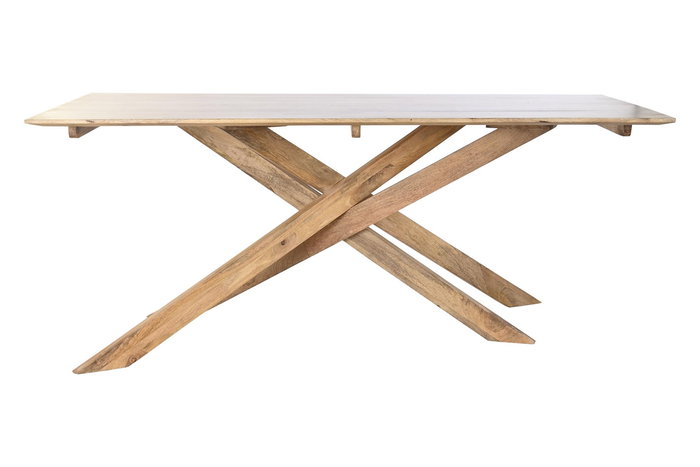 DKD Home Decor Mesa Comedor Natural Mango 180 x 76 x 90 cm