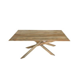 DKD Home Decor Mesa de Comedor Mango 180x90x76 Natural