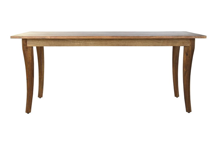 DKD Home Decor Mesa Comedor Romantico Marron 180 x 90 x 76 cm