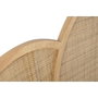 DKD Home Decor Cabecero de Paulownia y Ratán para Cama de 150 cm