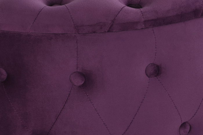 DKD Home Decor Reposapiés Púrpura 70 x 42 x 70 cm Set de 2