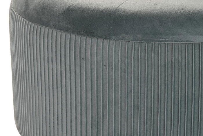 DKD Home Decor Reposapies Glam Verde 70 x 28 x 70 cm Set de 2