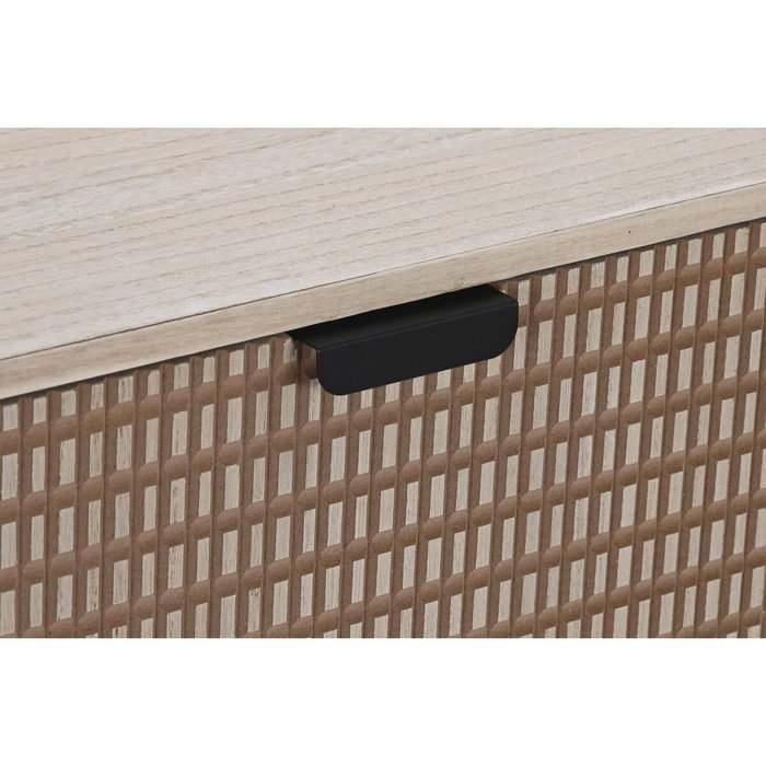 DKD Home Decor Mesa de Centro Abeto y MDF Marrón 120x60x42,5 cm