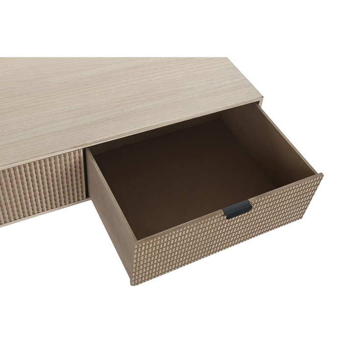 DKD Home Decor Mesa de Centro Abeto y MDF Marrón 120x60x42,5 cm